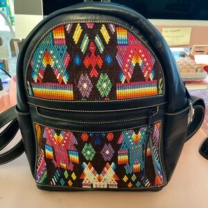 Handmade Guatemalan Mini Backpack